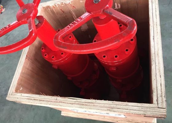 Chine Valve positive manuelle et hydraulique d'équipement de tête de puits d'huile de valve d'obstruction réglable d'obstruction fournisseur