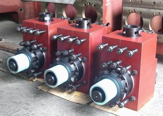 Chine Cylindre hydraulique de boîte de valve de pompe de boue, module liquide d'Assemblée d'extrémité d'acier allié fournisseur