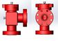 Valve positive manuelle et hydraulique d'équipement de tête de puits d'huile de valve d'obstruction réglable d'obstruction fournisseur